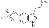 3-(2-Aminoethyl)-1h-indol-5-yl hydrogen sulfate Structure,16310-20-6Structure