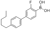 4-Pentyl-3-fluorobiphenyl-4-boronicacid Structure,163129-14-4Structure