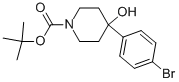 1-Boc-4-(4-bromo-phenyl)-piperidin-4-ol Structure,163209-96-9Structure