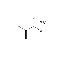 Methacrylate, ammonium Structure,16325-47-6Structure