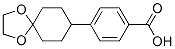 4-(1,4-Dioxaspiro[4,5]dec-8-yl)-benzoic acid Structure,163260-73-9Structure