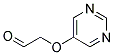 Acetaldehyde, (5-pyrimidinyloxy)-(9ci) Structure,163348-45-6Structure