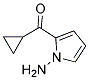 Methanone, (1-amino-1h-pyrrol-2-yl)cyclopropyl-(9ci) Structure,163350-69-4Structure