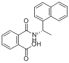 (S)-(+)-n-[1-(1-萘)乙基]鄰氨甲酰苯甲酸結(jié)構(gòu)式_163438-06-0結(jié)構(gòu)式