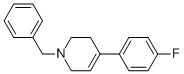 1-Benzyl-4-(4-fluorophenyl)-1,2,3,6 tetrahydropyridine Structure,163630-89-5Structure