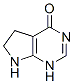 6,7-Dihydro-3h-pyrrolo[2,3-d]pyrimidin-4(5h)-one Structure,16372-07-9Structure