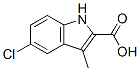 5-Chloro-3-methyl-1H-indole-2-carboxylic acid Structure,16381-47-8Structure