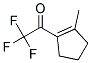 Ethanone, 2,2,2-trifluoro-1-(2-methyl-1-cyclopenten-1-yl)-(9ci) Structure,163882-71-1Structure