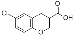 6-Chlorochroman-3-carboxylic acid Structure,164265-01-4Structure