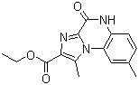 Ethyl 1,8-dimethyl-4-oxo-4,5-dihydroimidazo[1,2-a]quinoxaline-2-carboxylate Structure,164329-39-9Structure