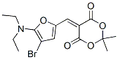 1,3-Dioxane-4,6-dione, 5-[[4-bromo-5-(diethylamino)-2-furanyl]methylene]-2,2-dimethyl- Structure,164399-42-2Structure