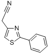 (2-Phenyl-1,3-thiazol-4-yl)acetonitrile Structure,16441-25-1Structure