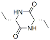 2,5-Piperazinedione,3,6-diethyl-,(3s-cis)-(9ci) Structure,164453-64-9Structure