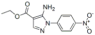 5-Amino-1-(4-nitro-phenyl)-1H-pyrazole-4-carboxylic acid ethyl ester Structure,16459-35-1Structure