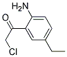 Ethanone, 1-(2-amino-5-ethylphenyl)-2-chloro-(9ci) Structure,164788-90-3Structure