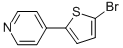 4-(5-Bromothien-2-yl)pyridine Structure,164936-60-1Structure