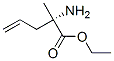 4-Pentenoicacid,2-amino-2-methyl-,ethylester,(s)-(9ci) Structure,165035-97-2Structure