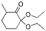 Cyclohexanone, 2,2-diethoxy-6-methyl-(9ci) Structure,165066-67-1Structure