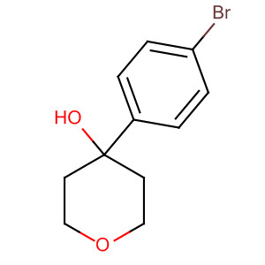 4-(4-Bromophenyl)tetrahydropyran-4-ol Structure,165119-46-0Structure