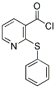 2-(Phenylthio)Pyridine-3-carbonyl chloride Structure,165249-92-3Structure