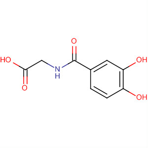 3,4-Dihydroxyhippuric acid Structure,16533-60-1Structure