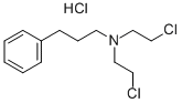 N,n-bis(2-chloroethyl)-3-phenylpropan-1-amine hydrochloride Structure,165377-40-2Structure