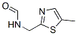 Formamide, n-[(5-methyl-2-thiazolyl)methyl]- Structure,165668-12-2Structure