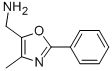 (4-Methyl-2-phenyl-1,3-oxazol-5-ylmethyl)amine Structure,165735-97-7Structure