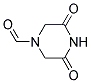 1-Piperazinecarboxaldehyde, 3,5-dioxo-(9ci) Structure,165824-59-9Structure