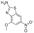 4-Methoxy-6-nitro-benzothiazol-2-ylamine Structure,16586-52-0Structure