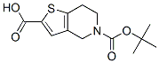 5-(Tert-butoxycarbonyl)-4,5,6,7-tetrahydrothieno[3,2-C]pyridine-2-carboxylic acid Structure,165947-48-8Structure