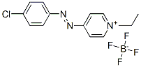 4-((P-chlorophenyl)azo)-1-ethyl-pyridiniumtetrafluoroborate Structure,16600-20-7Structure