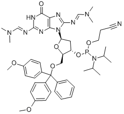 8-Amino-2’-deoxyguanosine3’-ce phosphoramidite Structure,166092-91-7Structure