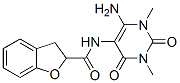 2-Benzofurancarboxamide, n-(6-amino-1,2,3,4-tetrahydro-1,3-dimethyl-2,4-dioxo-5-pyrimidinyl)-2,3-dihydro- Structure,166115-81-7Structure