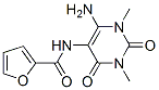 2-Furancarboxamide, n-(6-amino-1,2,3,4-tetrahydro-1,3-dimethyl-2,4-dioxo-5-pyrimidinyl)- Structure,166115-83-9Structure