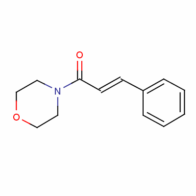 2-Propen-1-one,1-(4-morpholinyl)-3-phenyl- Structure,16619-19-5Structure