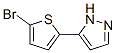 5-(5-Bromo-2-thienyl)-1H-pyrazole Structure,166196-67-4Structure