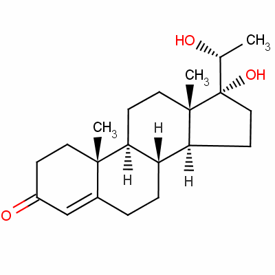 4-Pregnene-17α,20β-diol-3-one Structure,1662-06-2Structure