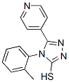 5-Pyridin-4-yl-4-o-tolyl-4h-[1,2,4]triazole-3-thiol Structure,16629-41-7Structure