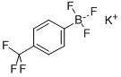 Potassiumtrifluoro(4-(trifluoromethyl)phenyl)borate Structure,166328-08-1Structure