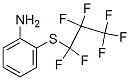 2-Heptafluoropropylsulfanyl-phenylamine Structure,166392-11-6Structure