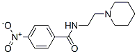 4-Nitro-n-(2-piperidinoethyl)benzenecarboxamide Structure,1664-31-9Structure