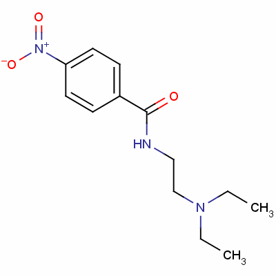 N-(2-(2-diethylamino)ethyl)-4-nitrobenzamide Structure,1664-52-4Structure