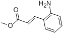 Methyl3-(2-aminophenyl)acrylate Structure,1664-62-6Structure