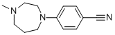 4-(4-Methyl-1,4-diazepan-1-yl)benzonitrile Structure,166438-80-8Structure