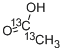 Acetic acid-13C2 Structure,16651-47-1Structure