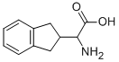 2-Amino-2-(2,3-dihydro-1h-inden-2-yl)aceticacid Structure,16655-90-6Structure