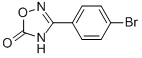 3-(4-Bromophenyl)-1,2,4-oxadiazol-5(4H)-one Structure,16672-19-8Structure