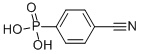 (4-Cyano-phenyl)-phosphonic acid Structure,16672-78-9Structure