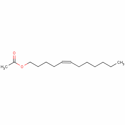 乙酸(Z)-5-十二烯醇酯結構式_16676-96-3結構式